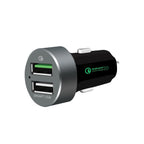 mbeat? QuickBoost S Dual Port Qualcomm Certified Quick Charge 2.0 and Smart USB Car Charger