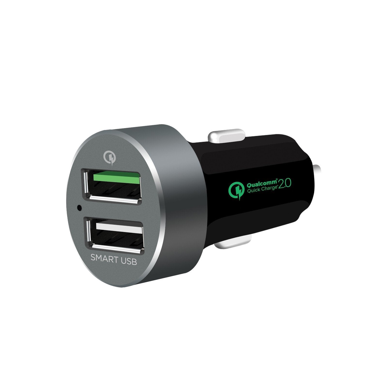 mbeat? QuickBoost S Dual Port Qualcomm Certified Quick Charge 2.0 and Smart USB Car Charger