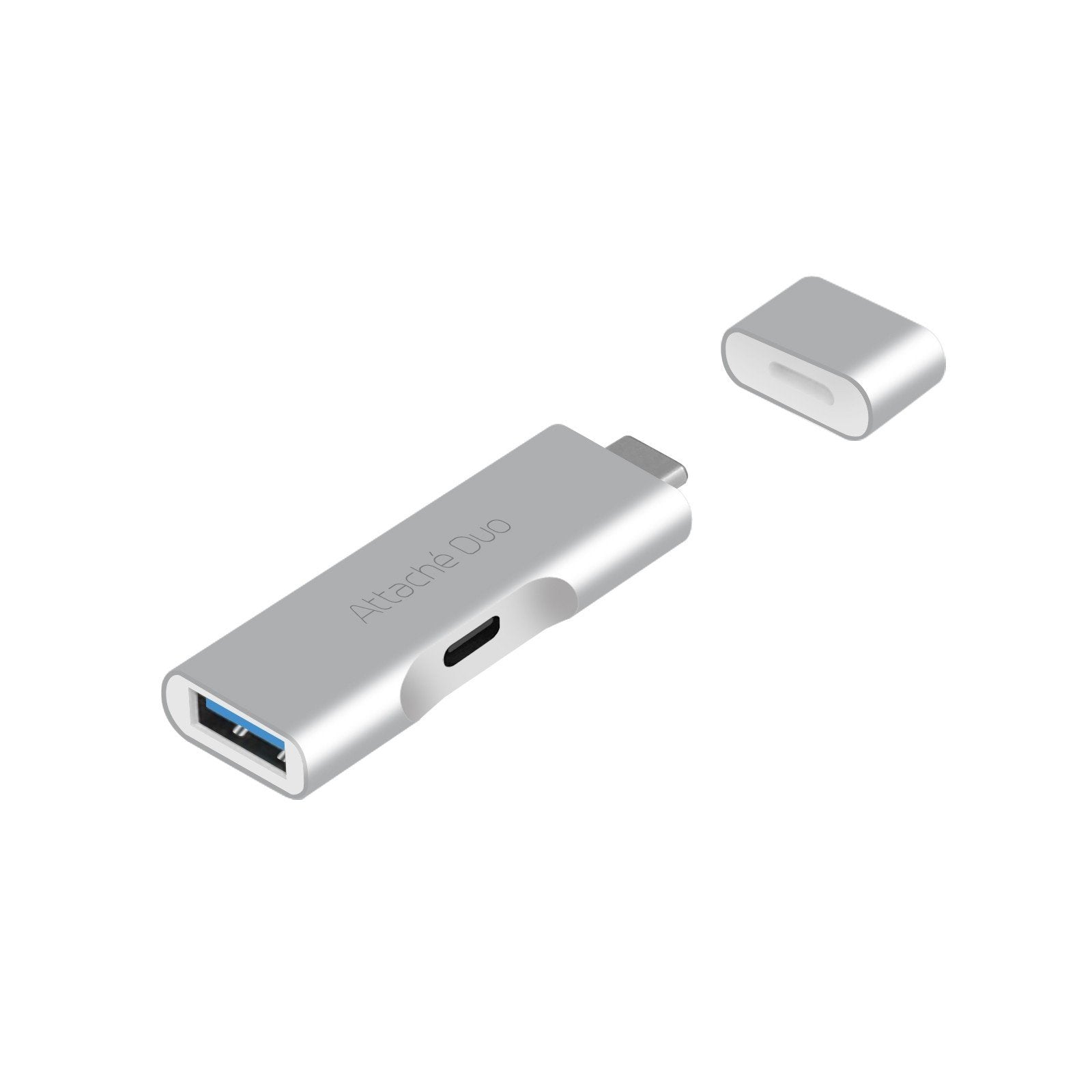 mbeat? Attach? Duo Type-C To USB 3.1 Adapter With Type-C Charging Port