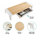 mbeat ACTIVIVA ErgoLife Monitor Stand Riser With Storage Drawer