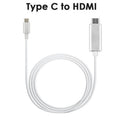 8Ware USB Type-C to HDMI Cable M/M Black - 2m