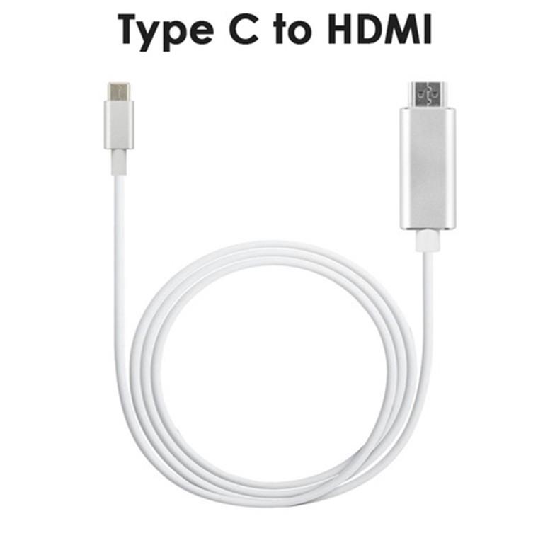8Ware USB Type-C to HDMI Cable M/M Black - 2m
