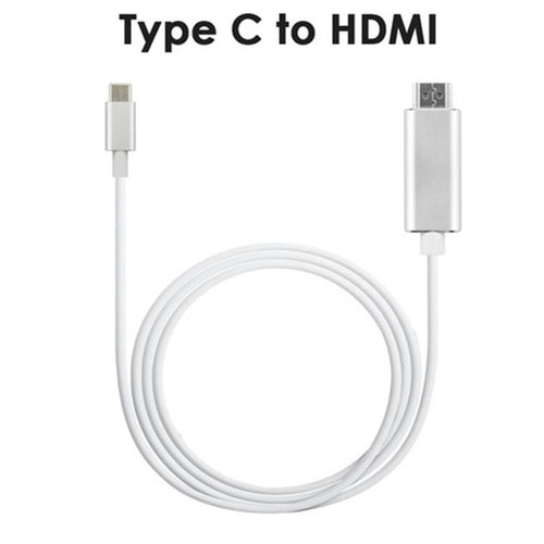 8Ware USB Type-C to HDMI Cable M/M Black - 2m