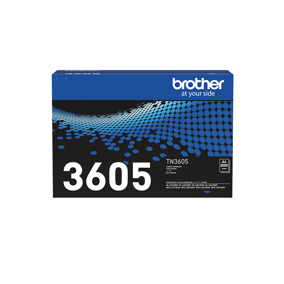 TN3605 Black Standard-Yield Toner Cartridge
